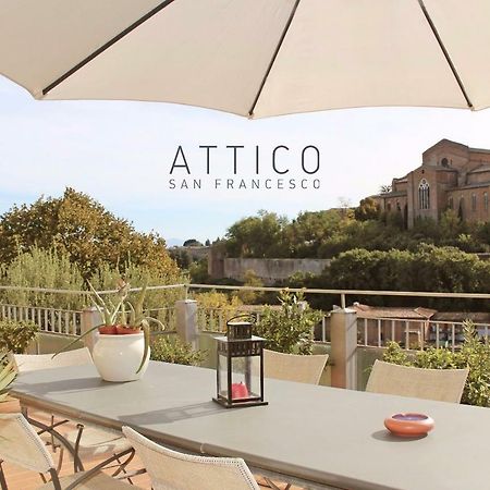 Attico San Francesco Apartment Сиена Екстериор снимка