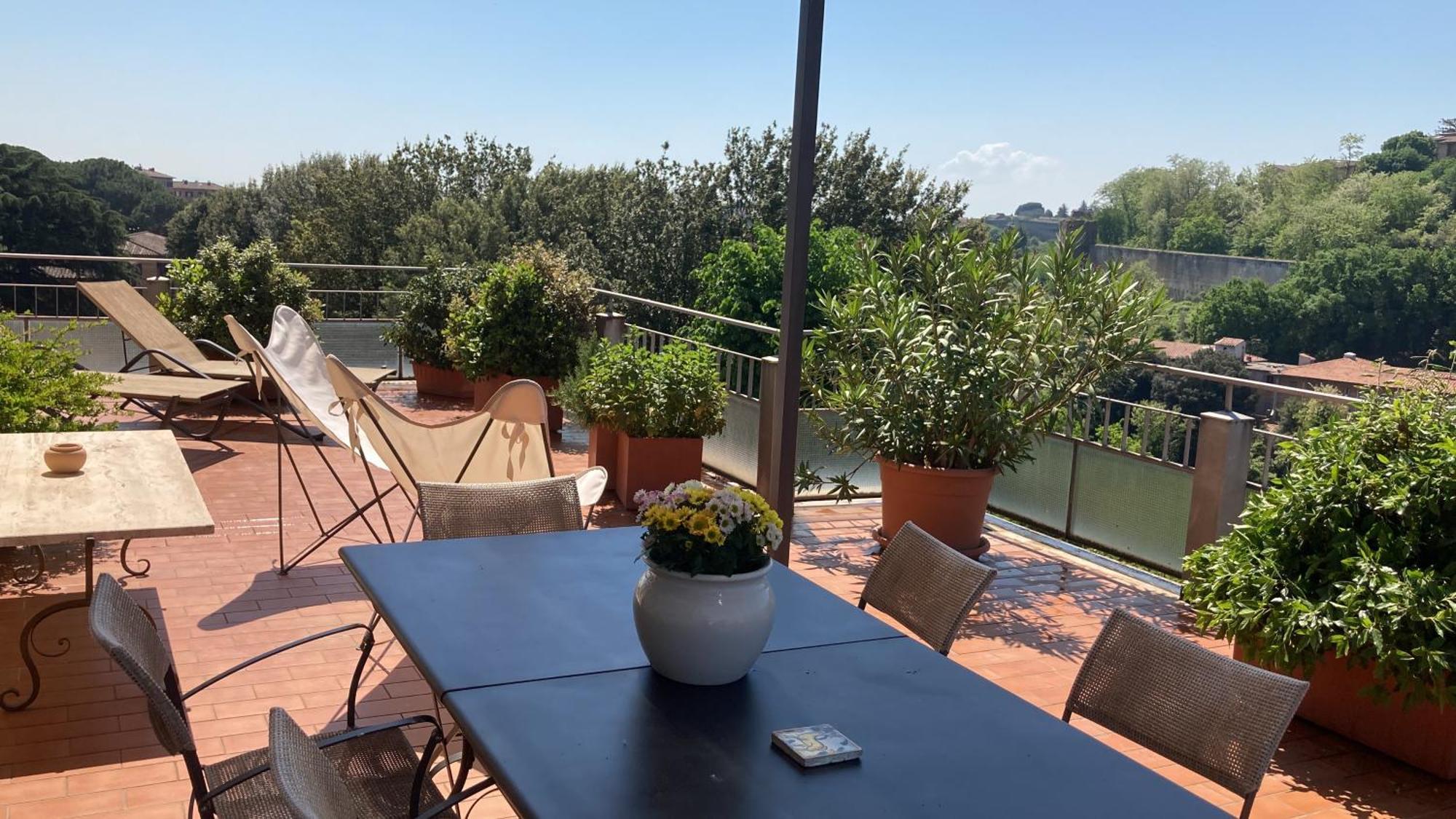 Attico San Francesco Apartment Сиена Екстериор снимка